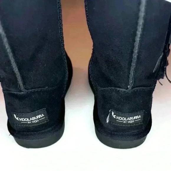 Koolaburra by Ugg Tall Black Boots Size 1 - Picture 6 of 9